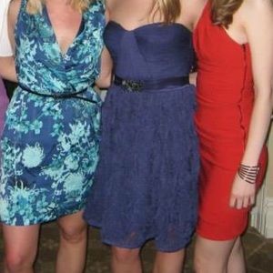 Gorgeous purple Adrianna Papell dress.